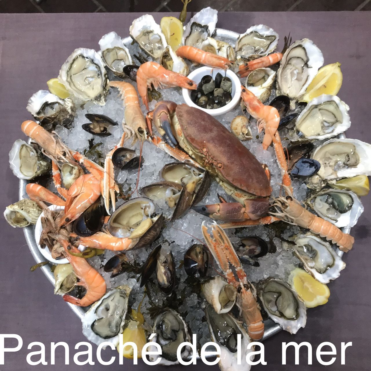 Seafood panache of the sea
Panaché de fruits-de-mer