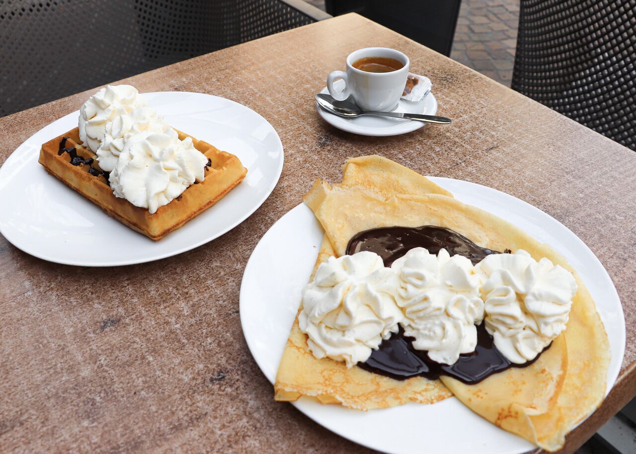 Crêpe et gaufre