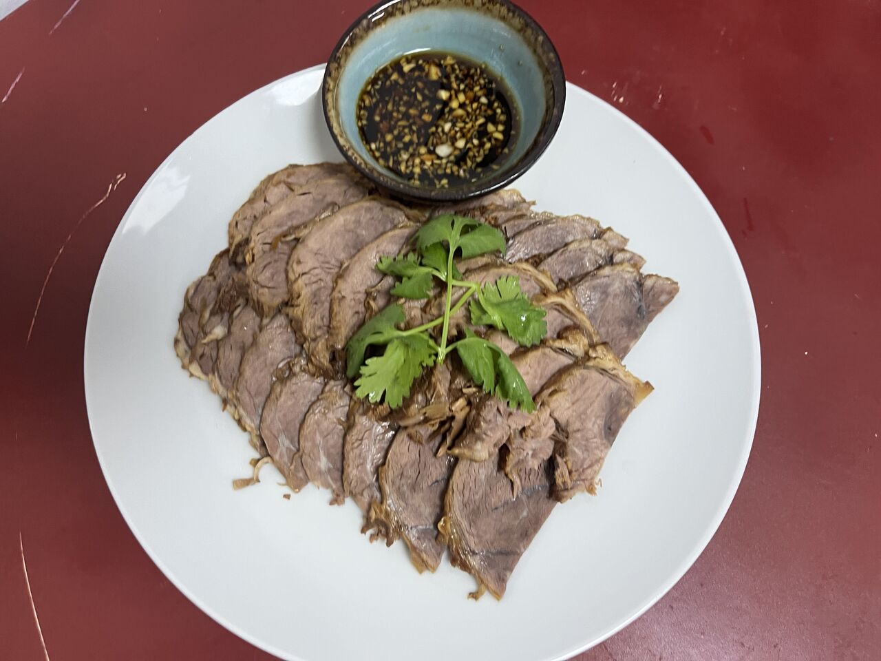 Bœuf braisé à la sauce soja