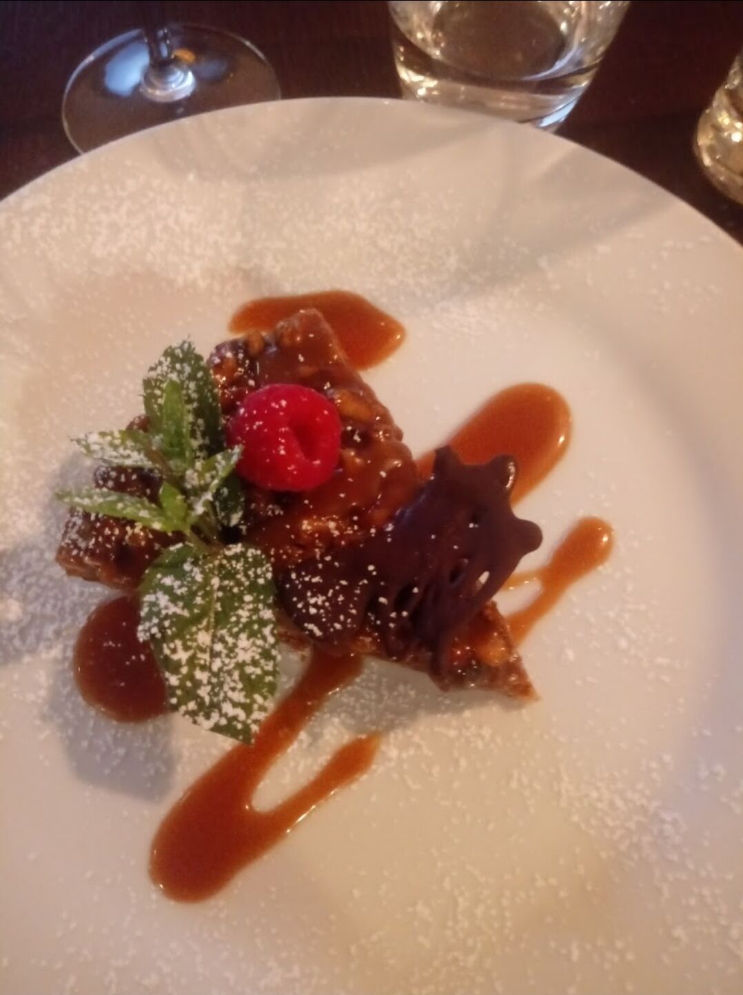 Tarte noix caramel beurre salé