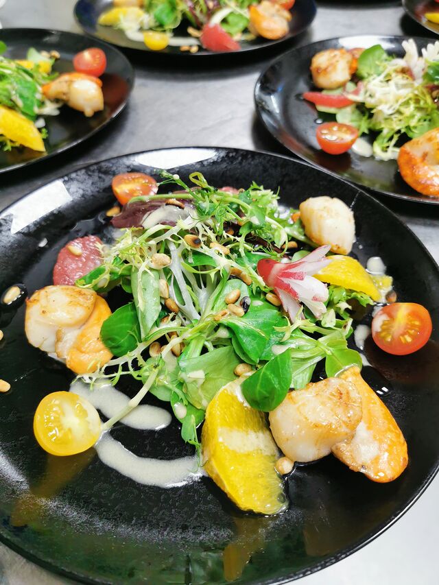 Saint Jacques aux agrumes 