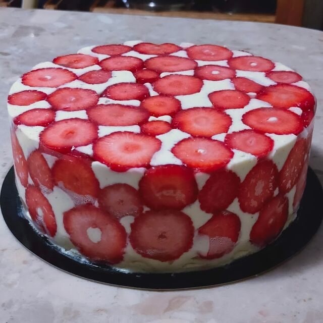 Fraisier inspiration Yann Couvreur