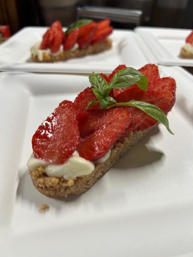 Tarte aux fraises 