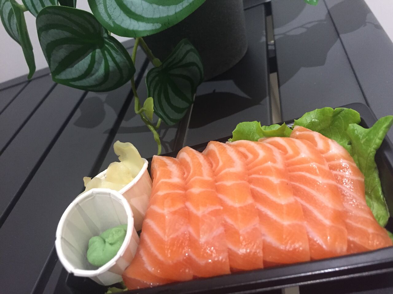 Sashimi saumon 