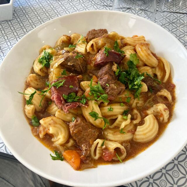 Pâtes à la paysanne 