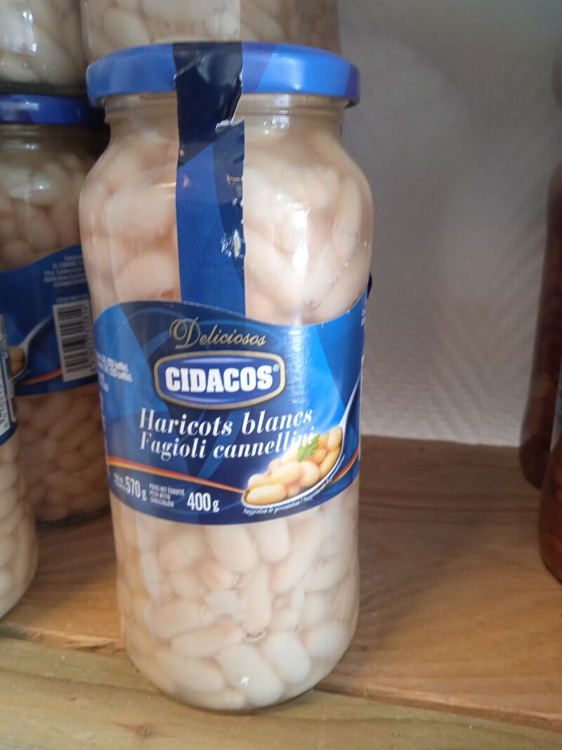 Haricots blancs 1.10€