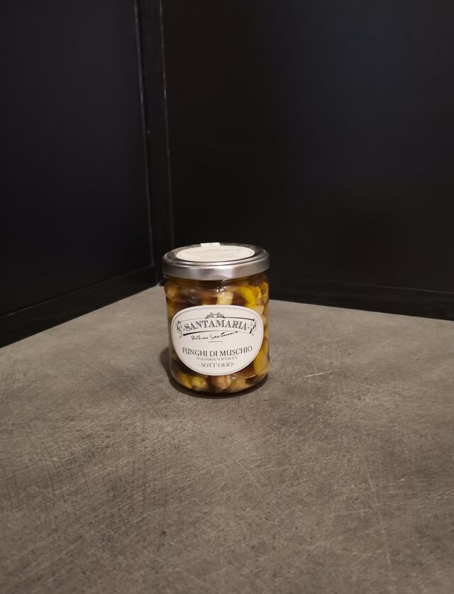 Champignons à l'huile d'olive 190g=9.50€ 