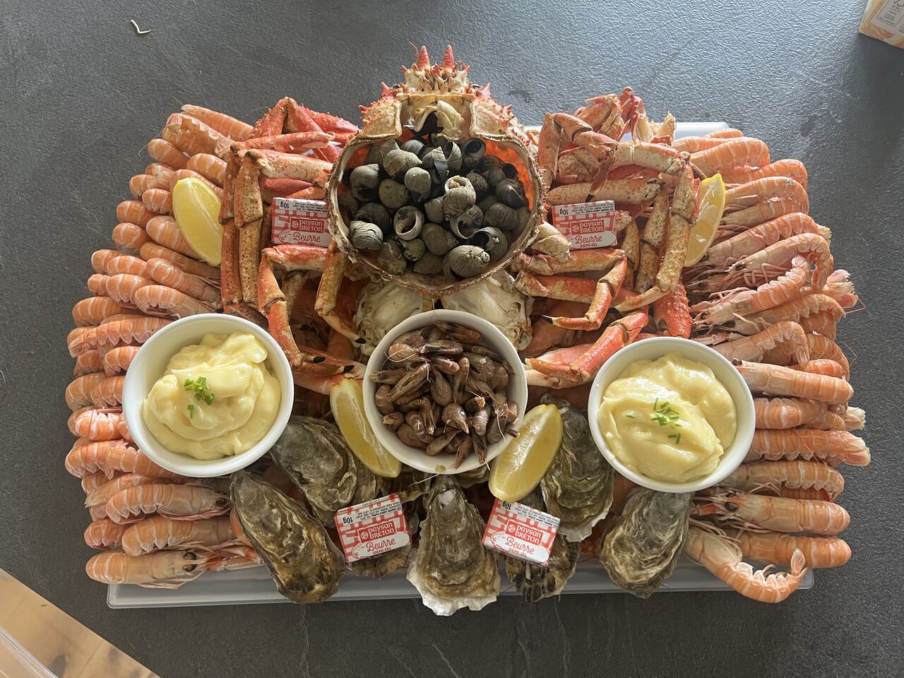 Plateau de fruits de mer