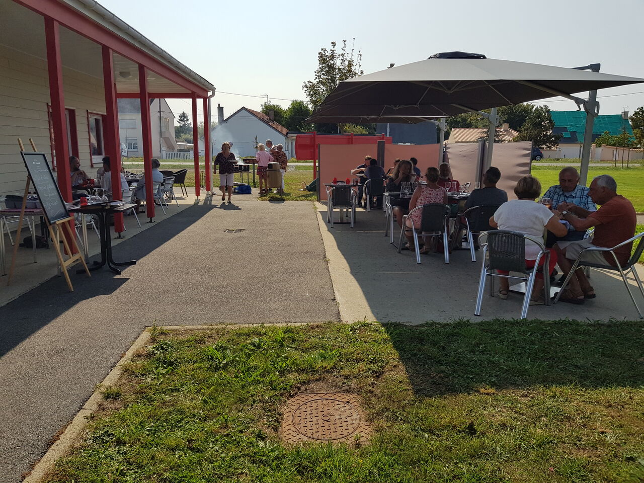 Spécial Barbecue un Vendredi Midi pour les clients ....