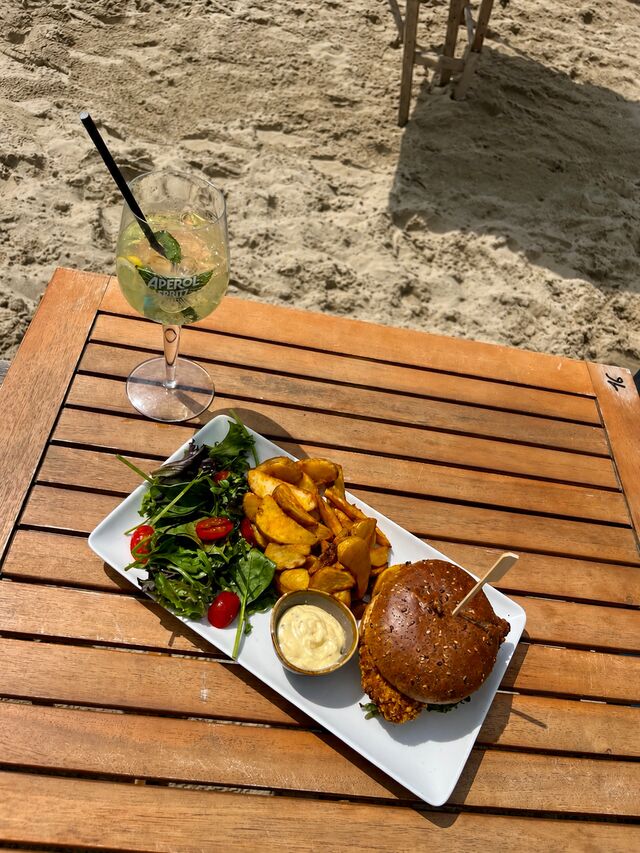 Notre burger crousti-poulet 