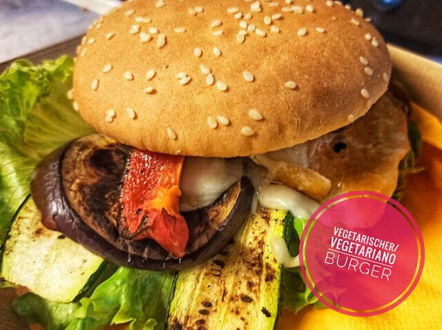 Vegetarischer Burger Vegetariano