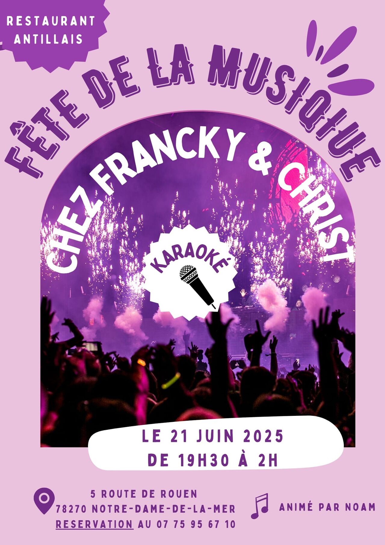 Chez Francky et Christ, restaurant antillais