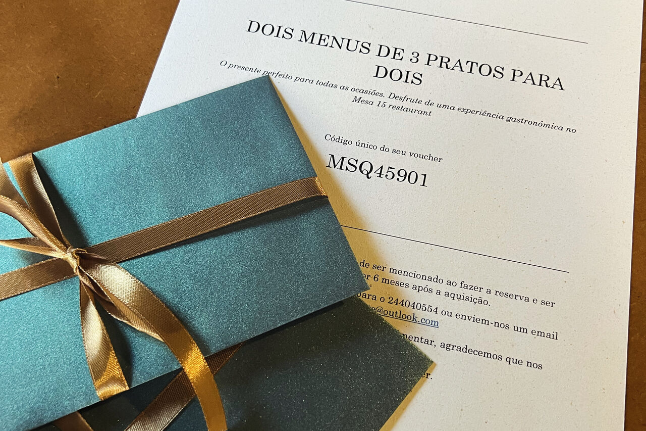 Vouchers a partir de qualquer valor!