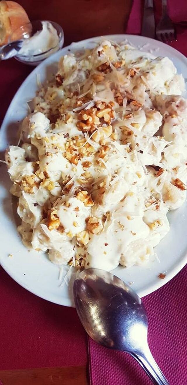 GNOCCHI QUESO GORGONZOLA Y NUECES