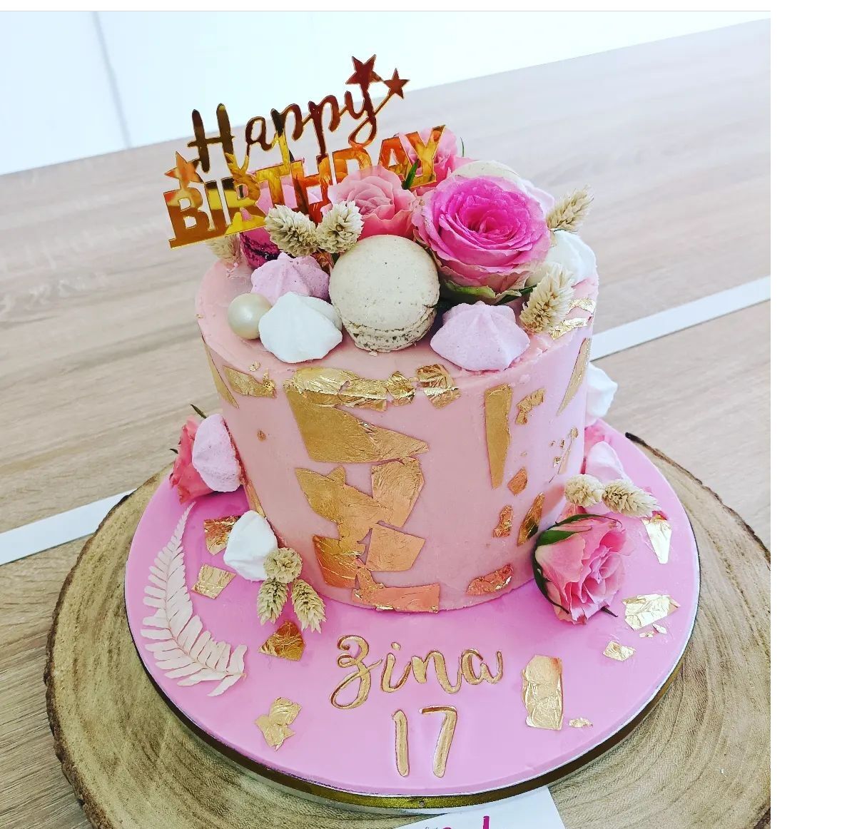 Gâteau d'anniversaire girly