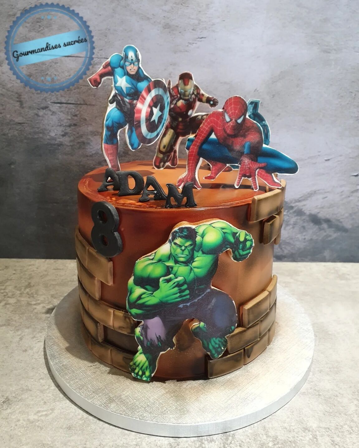 Cake design Avengers
