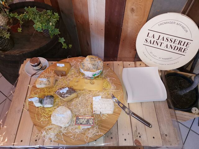 Notre plateau de fromages