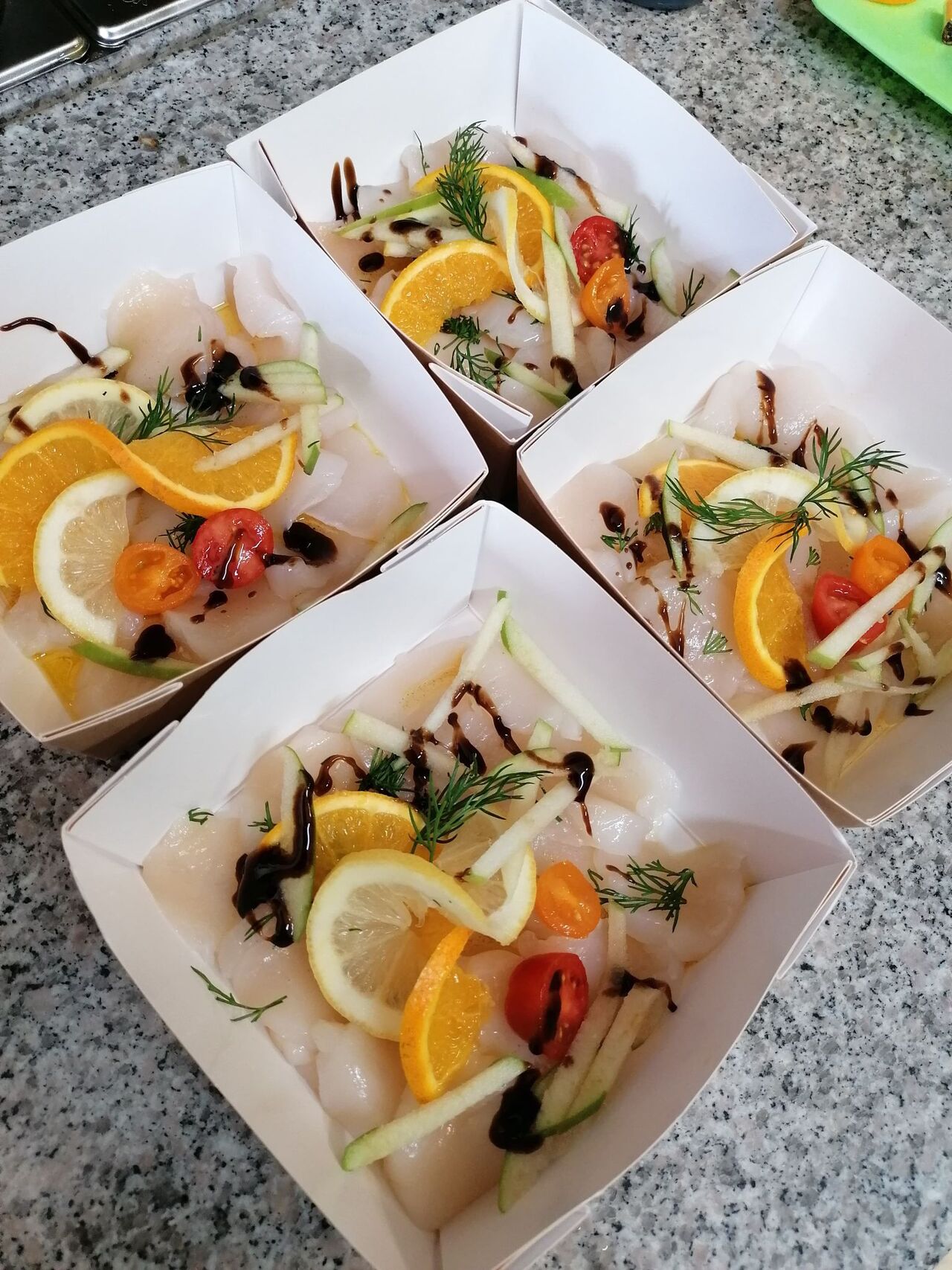 salade de st jacques