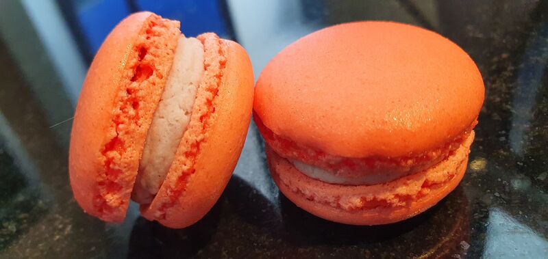 Macarons Hibiscus