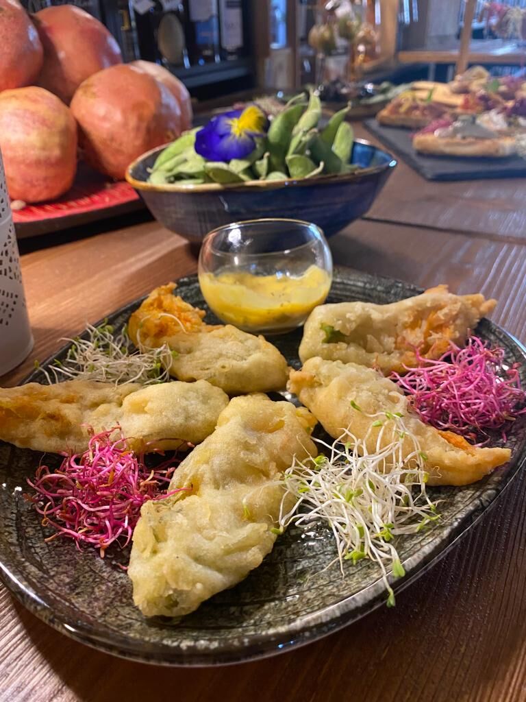 Fior di Zucca in Tempura