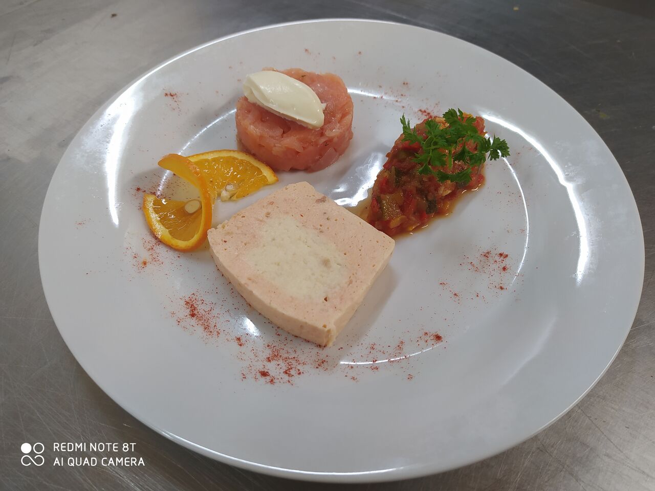 terrine de lotte au saumon