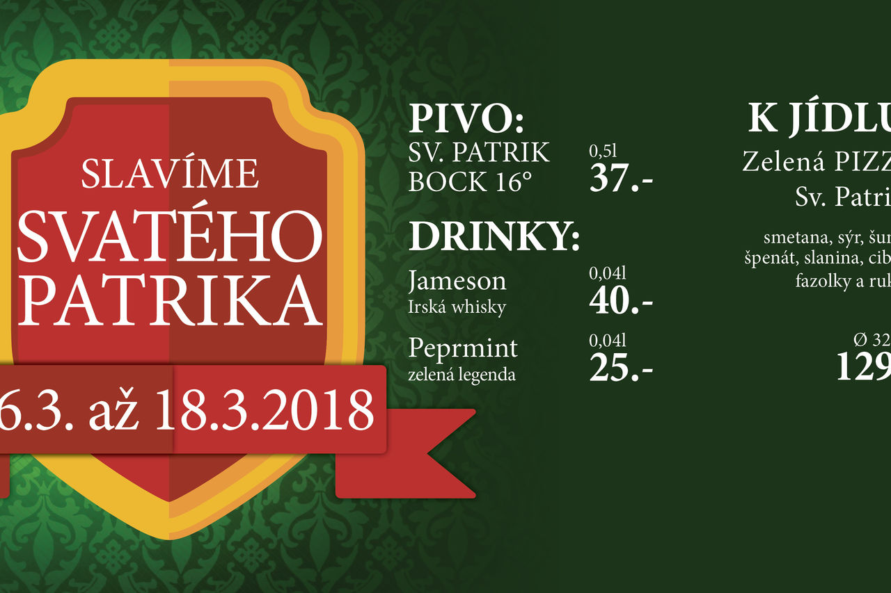 Slavíme SVATÉHO PATRIKA!