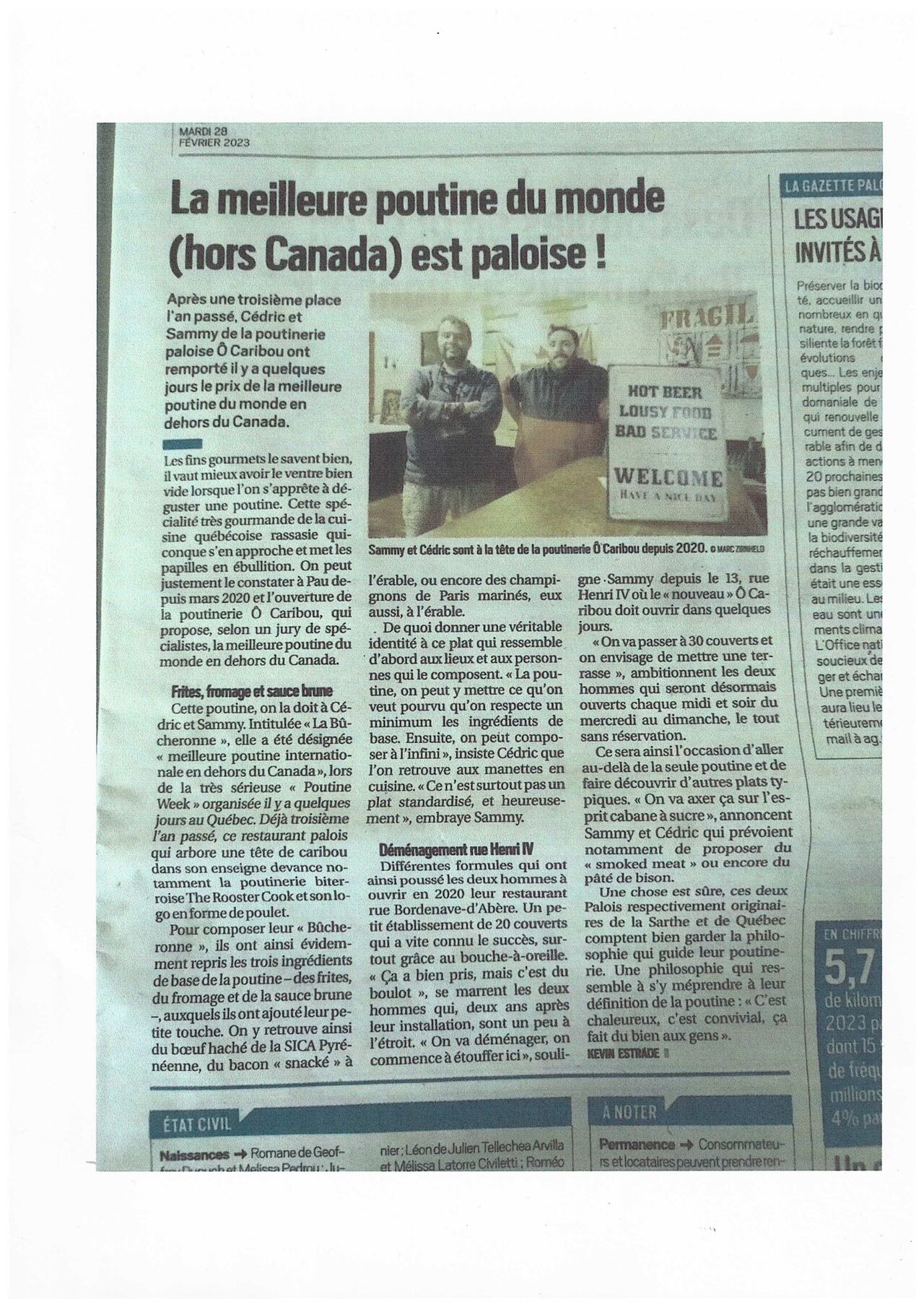 Journal La République 