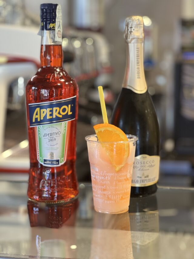 Granita aperol spritz