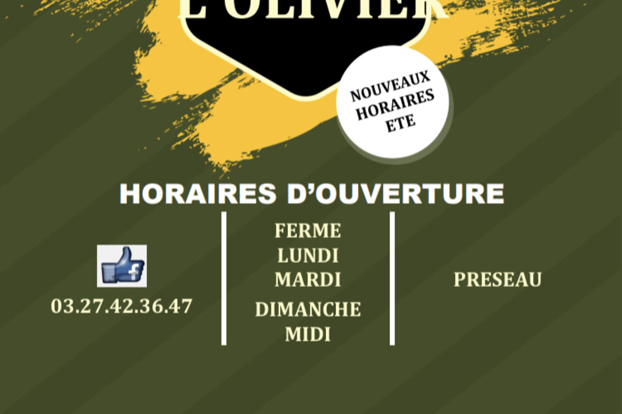 ATTENTION ::::: NOUVEAUX HORAIRES DE LA FRITERIE