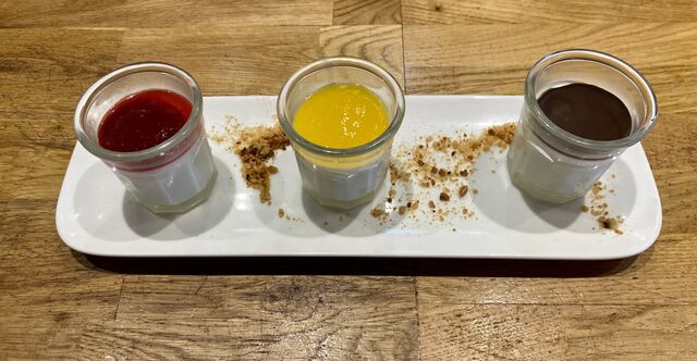 Trilogie de panna cotta 