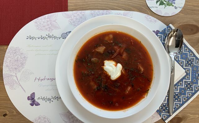 Ukrainischer Borschtsch