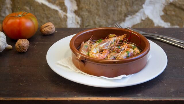 Gambas al ajillo