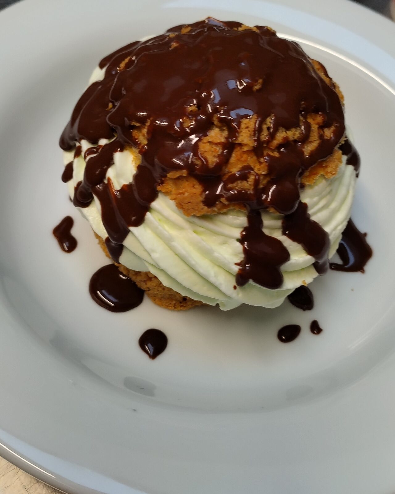 Chou Craquelin Géant, Chantilly Pistache à la Mascarpone