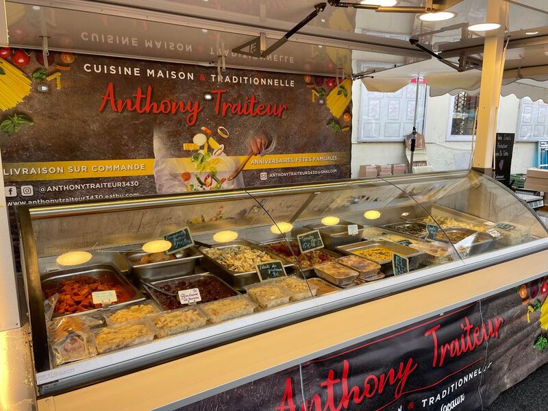 Retrouvez nos plats à emporter sur les marchés du Gard et de l'Hérault