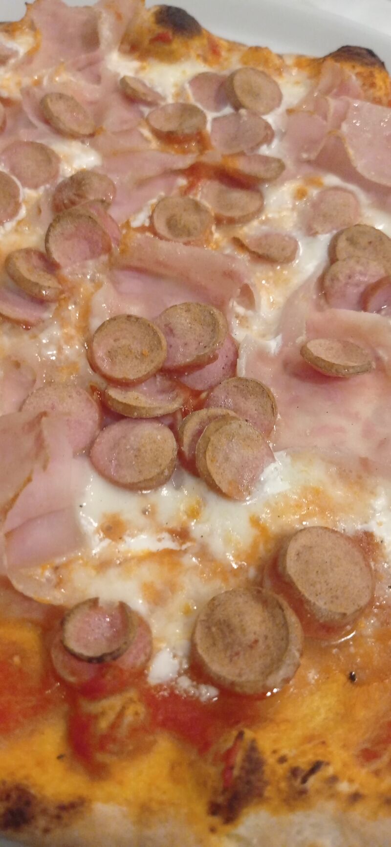 Wurstel e prosciutto cotto