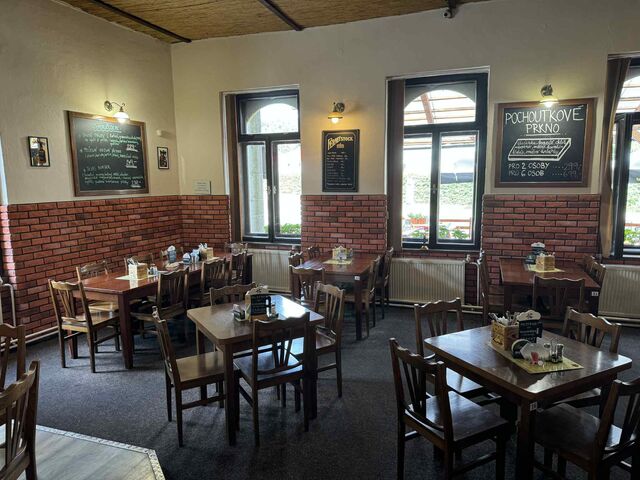 Přední část restaurace