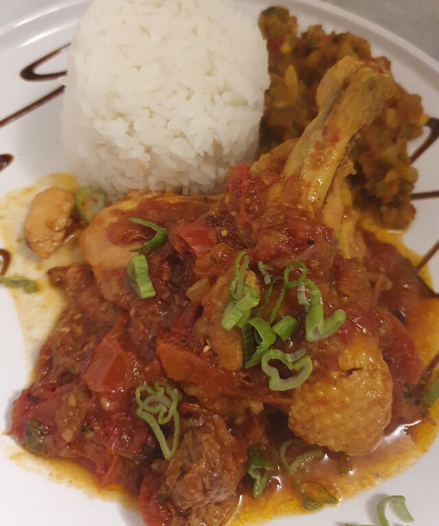 Carry poulet fermier