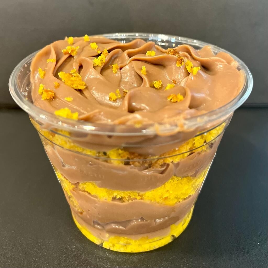 Bolo cenoura com brigadeiro