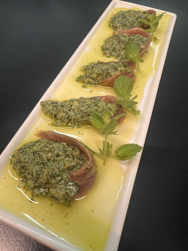 Acciughe in salsa verde 