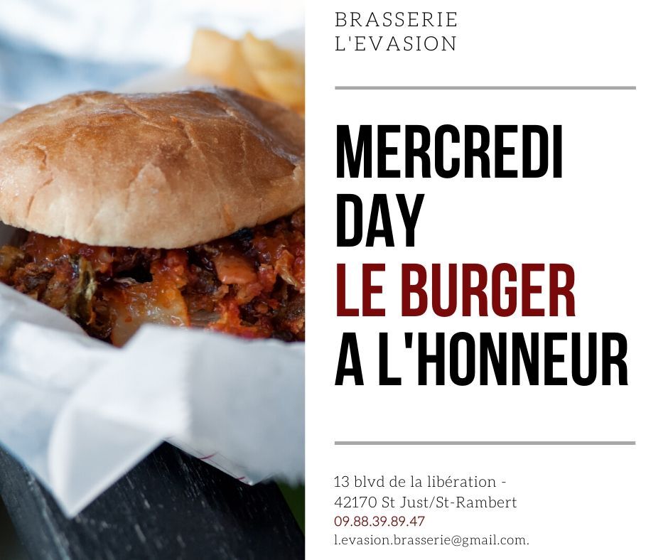 Menu du Mercredi