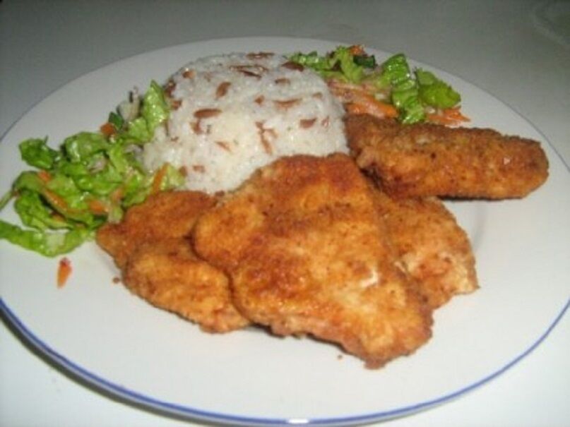 Tavuk Şinitzel - Chicken Shnitzel