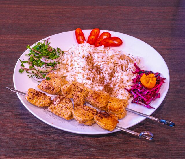 CHICHE TAOUK POULET RIZ AUX VERMICELLES