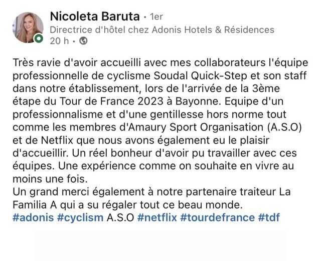 Le tours de france 2023 à bayonne 