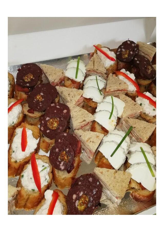 plateau de pièces cocktail