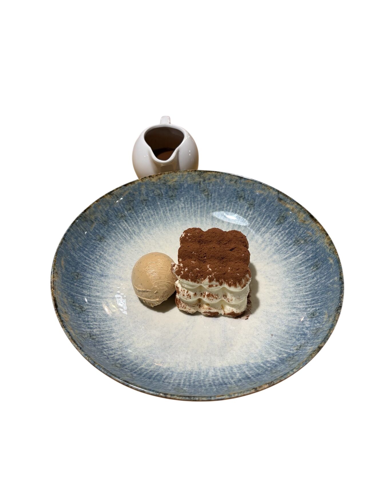 Domácí tiramisu, kávová omáčka