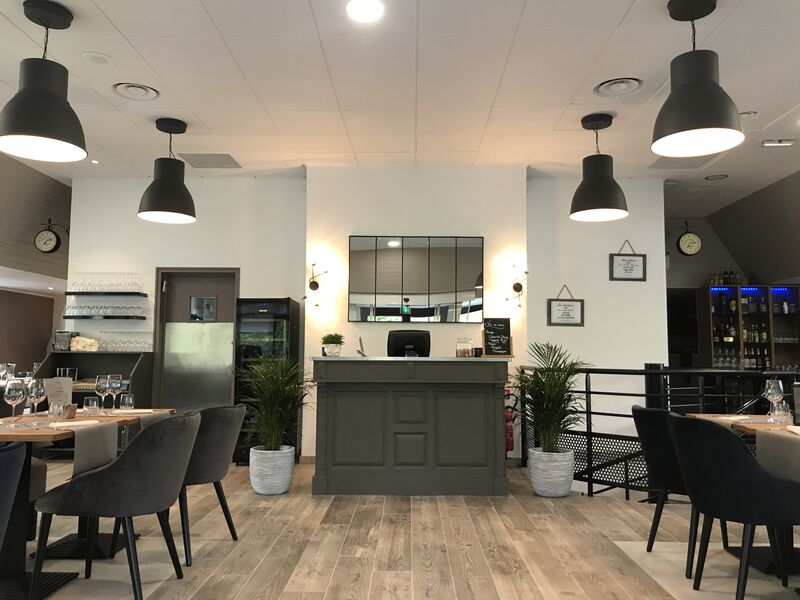 L'accueil du restaurant 