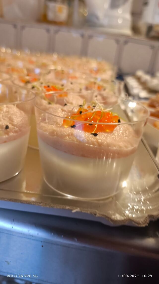 Pana cotta saumon 