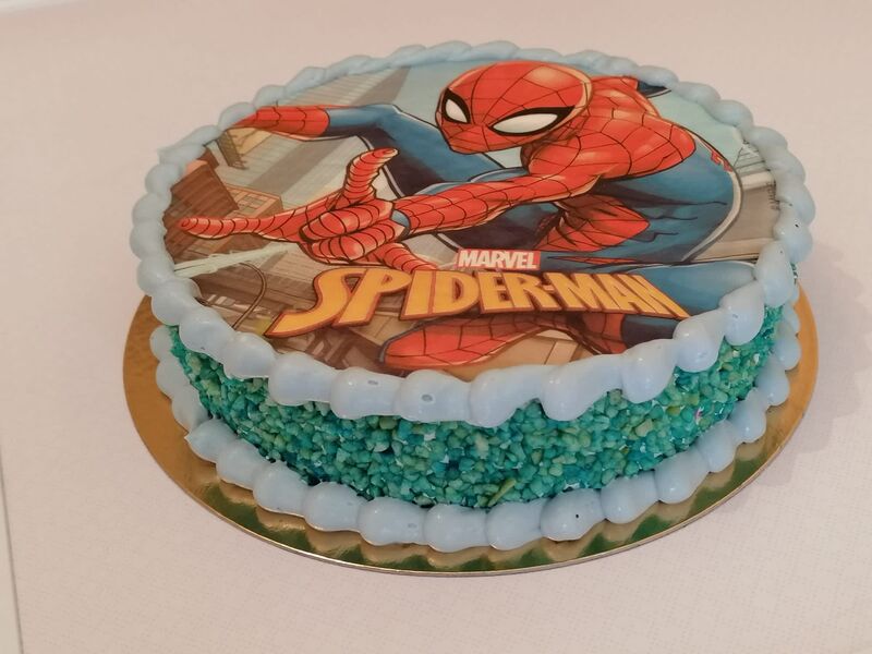Gâteau Spiderman