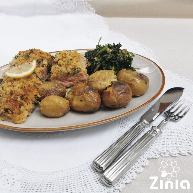 SALMÃO COM CROSTA DE BROA