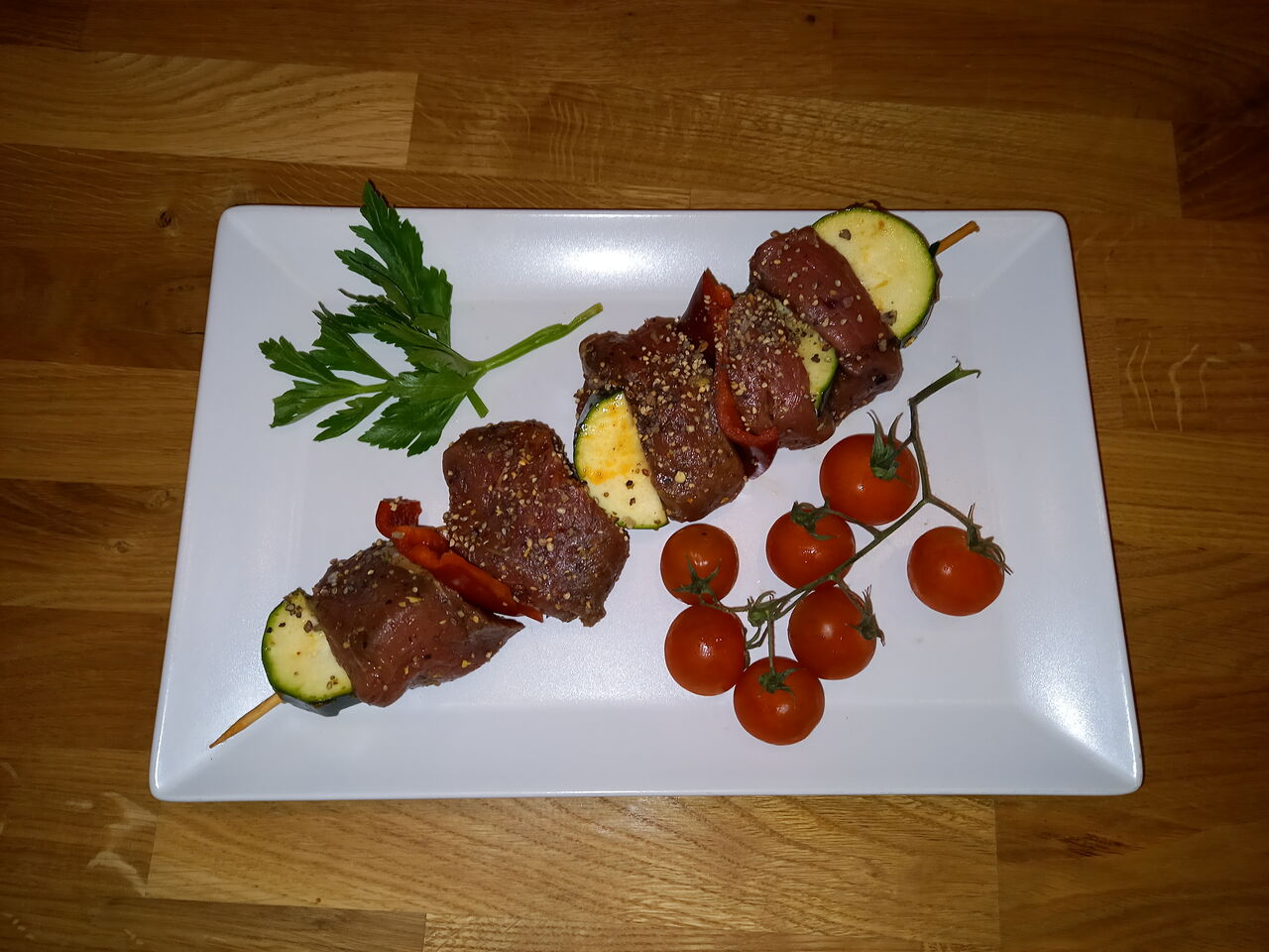 Leckere Grillspieße...